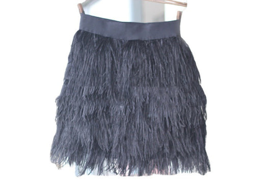 Falda con Panel de Plumas - Image 7