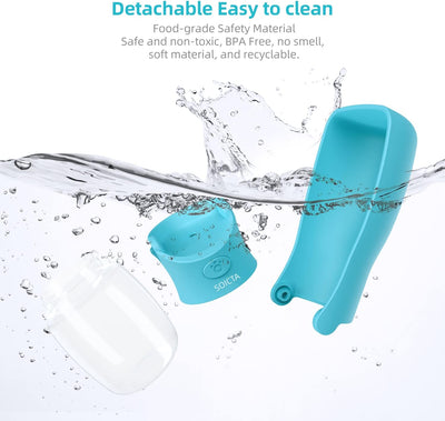 Botella Dispensadora de Agua Portátil para Perros - Todo Tamaño - Image 12