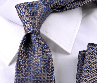 Combo Corbata y Pañuelo de Bolsillo para Hombre Profesional - Image 35