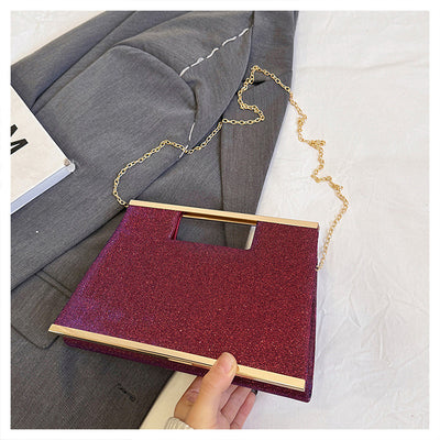 Bolso Mensajero Brillante para Mujer con Asa de Mano - Image 23