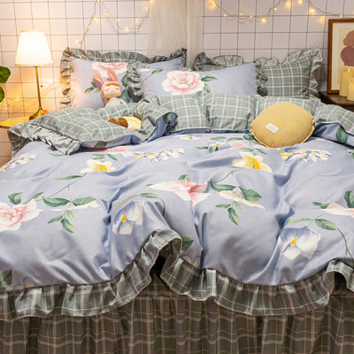 Juego de Cama Estilo Jardín Americano con Girasoles - Image 15