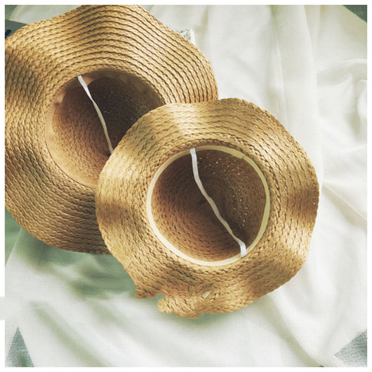 Sombrero de Paja para Playa con Protección Solar - Image 6