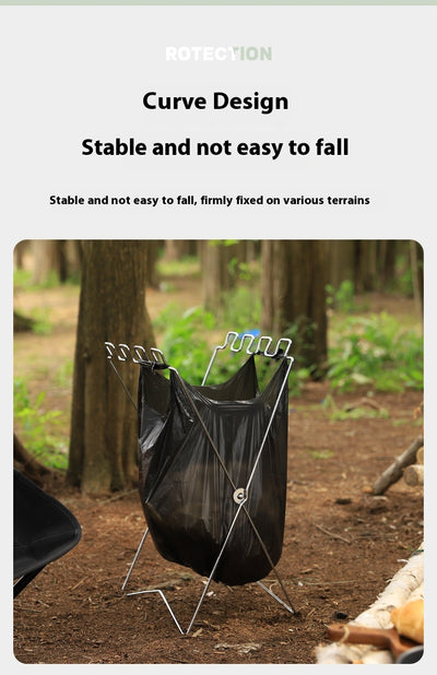 Soporte Plegable para Bolsas de Basura de Camping - Image 20