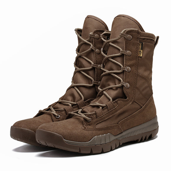 Botas Tácticas Altas Transpirables Talla Grande - Comodidad y Durabilidad