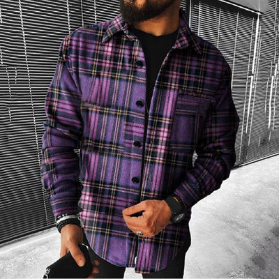 Camisa Estampada con Solapa y Mangas Largas - Image 12