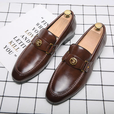Zapatos Loafers de Negocios para Hombre - Estilo Británico Clásico Talla Grande - Image 9