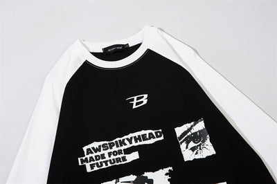 Playera Estampada con Patrón de Letras para Hombre - Image 15