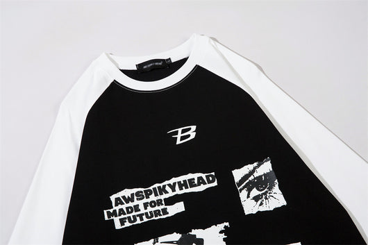 Playera Estampada con Patrón de Letras para Hombre - Image 15