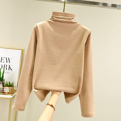 Blusa Cuello Alto Slim Fit con Ácido Hialurónico Hidratante - Image 7