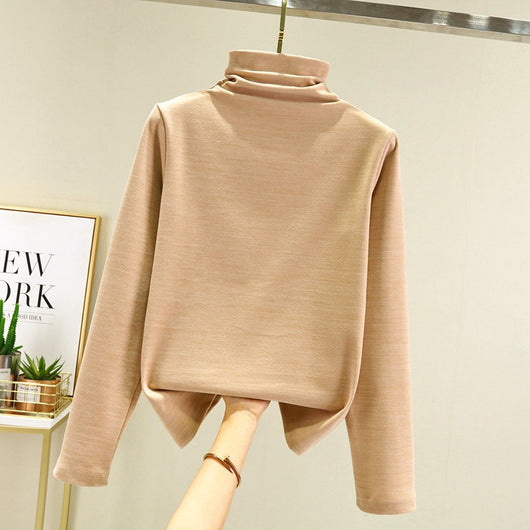 Blusa Cuello Alto Slim Fit con Ácido Hialurónico Hidratante - Image 7