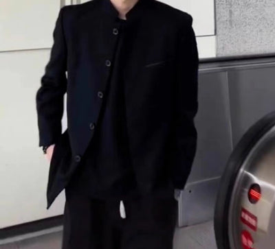 Blazer Casual Coreano Estilo Moderno Ajustado - Image 10