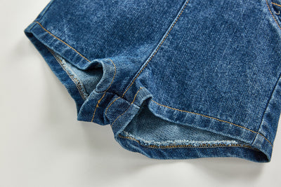 Pantalón Denim con Tirantes Ajustables para Bebés Niños y Niñas - Image 13