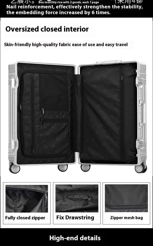 Maleta de Viaje Premium en Aluminio y Magnesio con Ruedas Giratorias Universales - Image 18