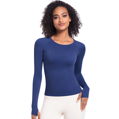 Conjunto Deportivo Yoga Transpirable sin Costuras para Mujer - Image 9