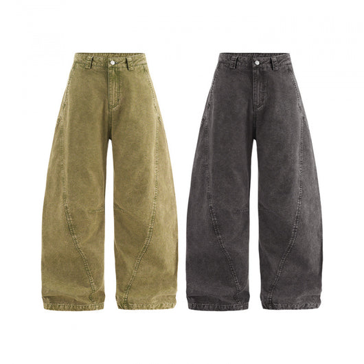 Pantalones Casuales Retro Desestructurados para Hombre - Image 4