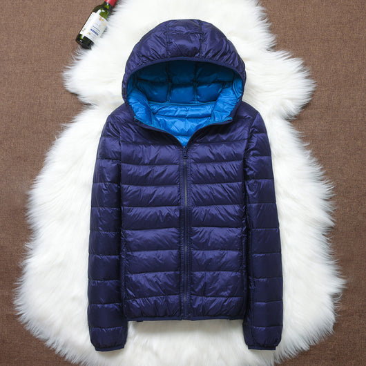 Chaqueta Acolchada Reversible Mujer - Ligera y Corta para Otoño e Invierno - Image 3
