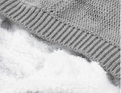 Abrigo Sudadera con Capucha de Polar Cálido de Manga Larga - Image 7