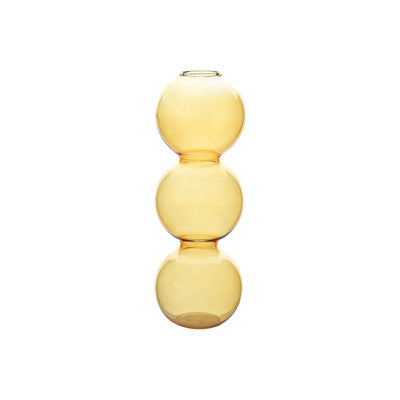 Florero de Cristal Transparente con Diseño de Bola Pequeña - Image 9