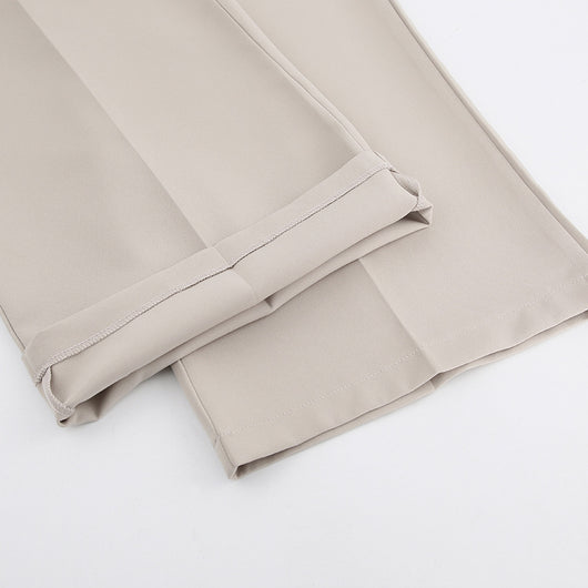 Pantalones Cómodos de Corte Relajado para Mujer - Negro Versátil - Image 6