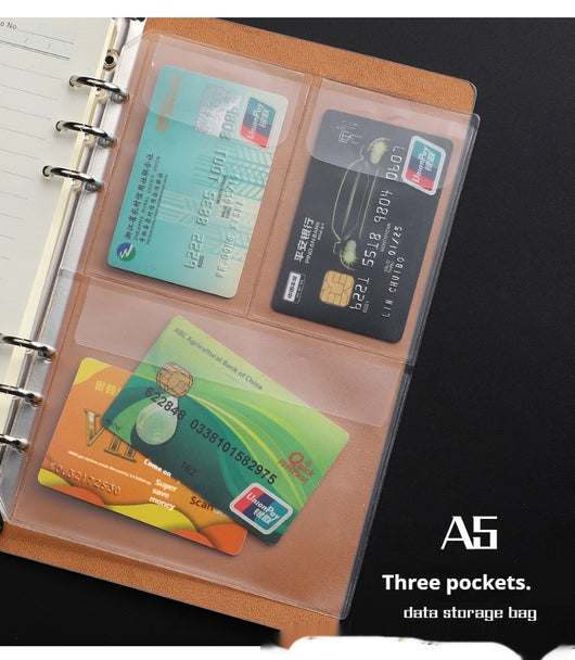 Bolsa Organizadora Transparente con Cierre para Cuadernos A5/A6 y Tarjetas - Image 26