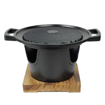Parrilla BBQ Portátil sin Humo con Quemador de Alcohol - Image 11