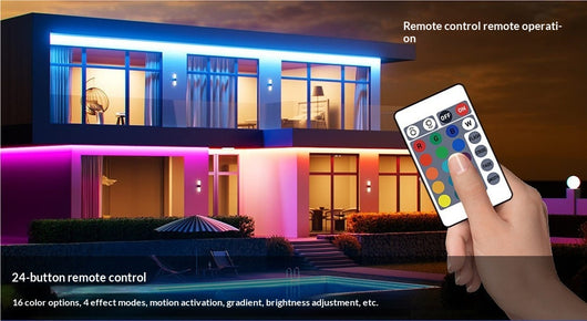 Luces Solares Decorativas para Patio - Tiras LED Impermeables - Image 10