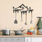 Perchero de Pared Iron Craft - Diseño Industrial Minimalista