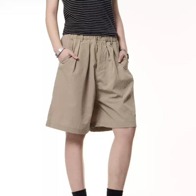 Shorts Retro de Cintura Elástica Unisex - Diseño Versátil y Cómodo - Image 11