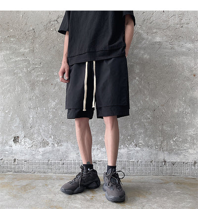 Pantalones de Playa Sueltos y Casuales de Cinco Puntos para Hombre - Image 14