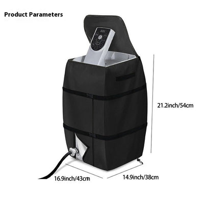 Funda Protectora para Bomba Calentadora de Jacuzzi Inflable - Impermeable y Antipolvo - Image 8