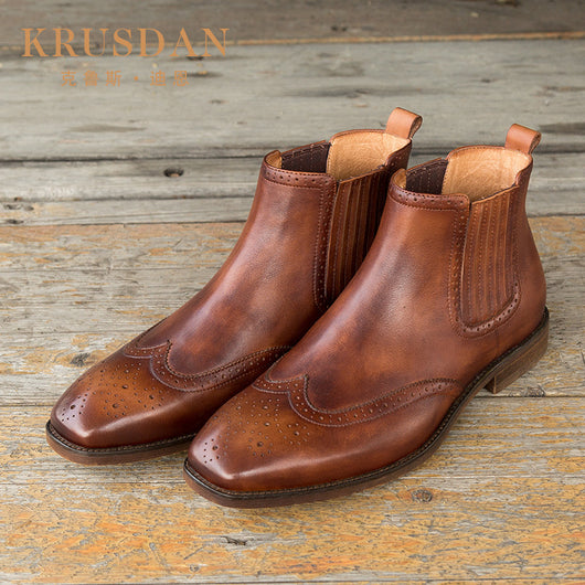 Botas Casuales Antipelaje con Cordones para Hombre - Image 6
