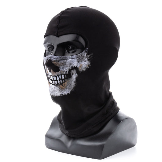 Máscara Balaclava Calavera para Motos, Bicicleta y Esquí - Image 3