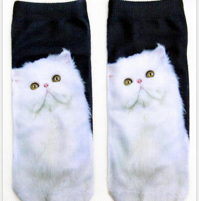Calcetines Estampados 3D con Diseños Cartoon - Parejas y Unisex - Image 4