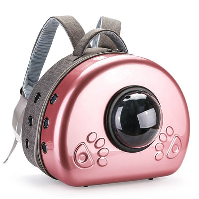 Mochila Transportadora Transparente para Mascotas con Cápsula Espacial - Image 4