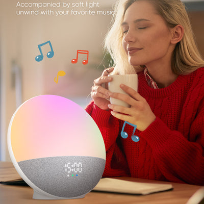 Altavoz Bluetooth con Ruido Blanco e Iluminación RGB Multicolor