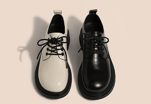 Zapatos de Cuero para Mujer con Cordones y Suela Plana - Versátiles y Cómodos - Image 4