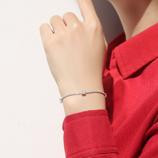 Pulsera Cuadrada de Moda para Mujer - Regalo Elegante de Alto Grado - Image 2