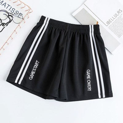 Shorts Deportivos de Cintura Alta y Pierna Ancha para Mujer - Image 8