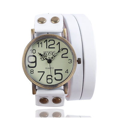 Reloj Retro Tres Círculos Unisex Casual - Image 6