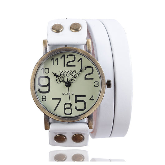 Reloj Retro Tres Círculos Unisex Casual - Image 6