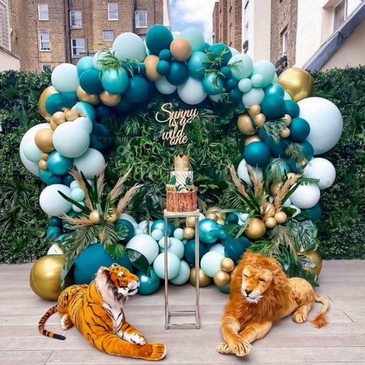 Juego de Cadena de Globos Arco Puente para Decoración de Fiestas