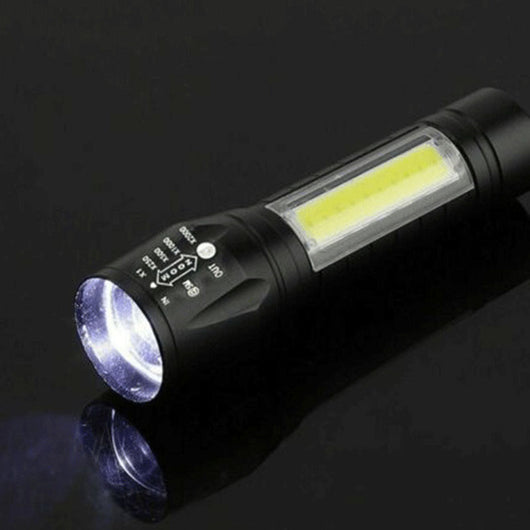 Linterna LED Zoom Extensible para Trabajo - Luz Profesional Ajustable - Image 16