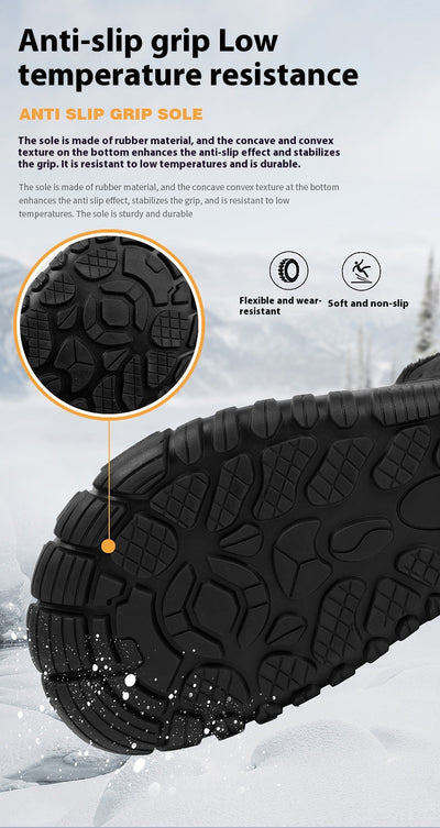 Botas de Nieve Impermeables Antideslizantes con Forro Polar y Aislamiento Térmico - Image 10