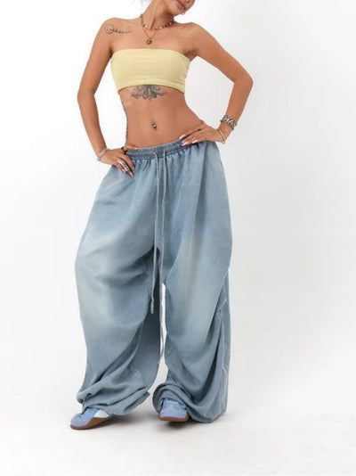 Jeans Vintage Cintura Alta Pierna Ancha Suelta - Image 9