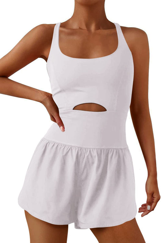 Mono Deportivo Casual para Mujer - Shorts con Chaleco - Image 3
