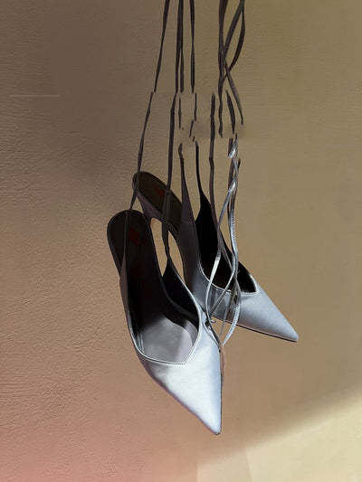 Sandalias de Tacón Alto con Punta Afilada y Tira al Tobillo - Diseño Europeo Exclusivo - Image 3