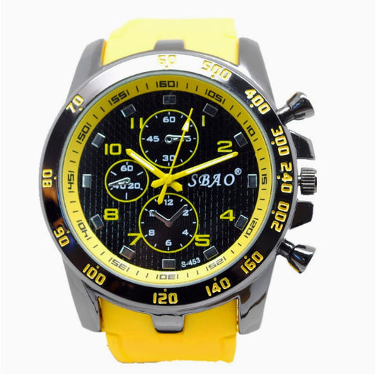 Reloj de Hombre SBAO Elegante Resistente al Agua con Correa de PU - Image 14