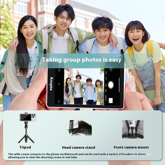 Pantalla Espejo para Cámara Trasera - Transmisión en Vivo y Fotografía Selfie - Image 3