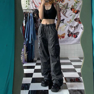 Pantalones Anchos Holgados Versátiles para Hombre y Mujer - Image 13
