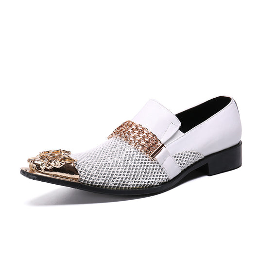 Zapatos de Vestir de Cuero con Alza Interna Estilo Británico - Image 2